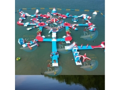 inflatable water sport park
