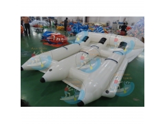 inflatable lumilipad na bangkang isda
