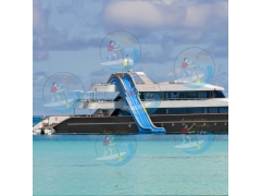 custom na inflatable yacht slide
