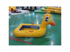 inflatable duck water pool
 Fun at the sea!