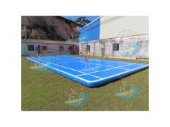 bagong disenyo drop stitch inflatable volleyball court water volleyball playground
 Fun at the sea!